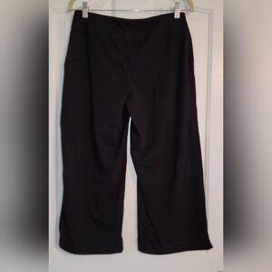 Soma Black Wide Leg Pull-On Lounge Pants